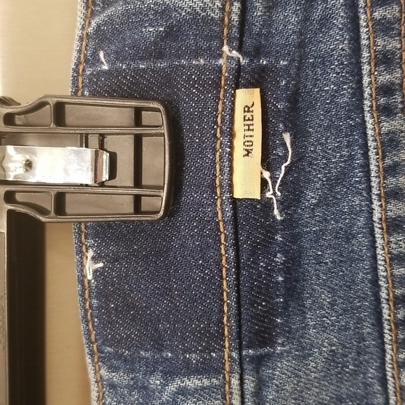 💕MOTHER SUPERIOR💕 Tomcat Jeans Playing With Scissors Cropped Straight Leg 30 - Picture 14 of 16